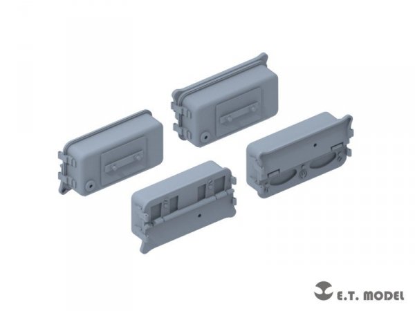 E.T. Model P35-208 Bosch Lamp Lights for WWII German Vehicles (3D Printed) 1/35