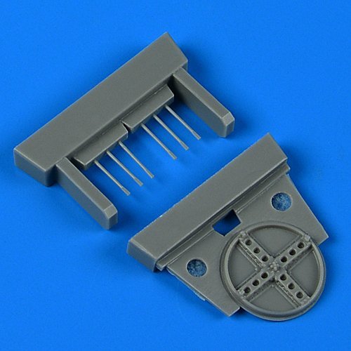 Quickboost QB49004 IA 58 Pucará maintenance cover for Kinetic 1/48