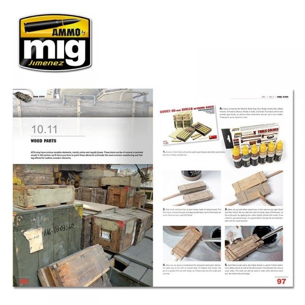 Ammo of Mig Jimenez 6204 ENCYKLOPEDIA TECHNIK MODELARSKICH – POJAZDY PANCERNE TOM 5 – AKCENTY KOŃCOWE (język polski)