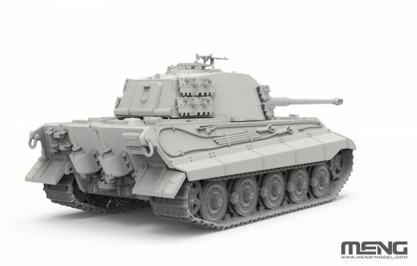 Meng Model 72-011 German Heavy Tank Sd.Kfz. 182 King Tiger (Henschel Turret) 1/72