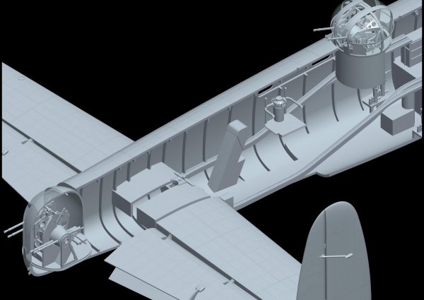 HK Models 01E012 Avro Lancaster B MkI/ B MkIII/ Dambuster 3 in 1 1/32