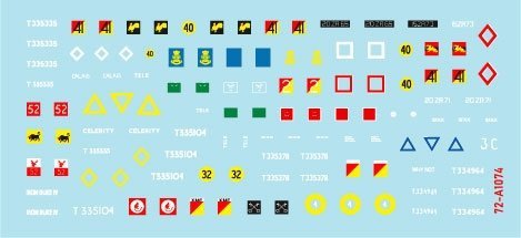 Star Decals 72-A1074 Comets. British A34 Comet in WW2 and Cold War service. 1/72