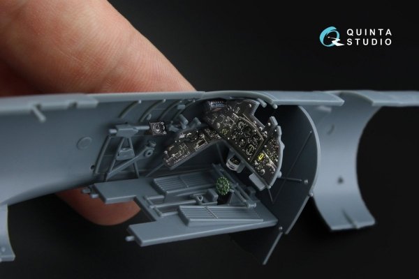 Quinta Studio QD48190 Tempest Mk.II 3D-Printed &amp; coloured Interior on decal paper (Eduard) 1/48