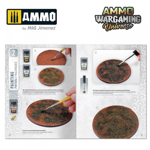 Ammo of Mig 6926 AMMO WARGAMING UNIVERSE Book 07 - Lush Jungles (English, Castellano, Polski)