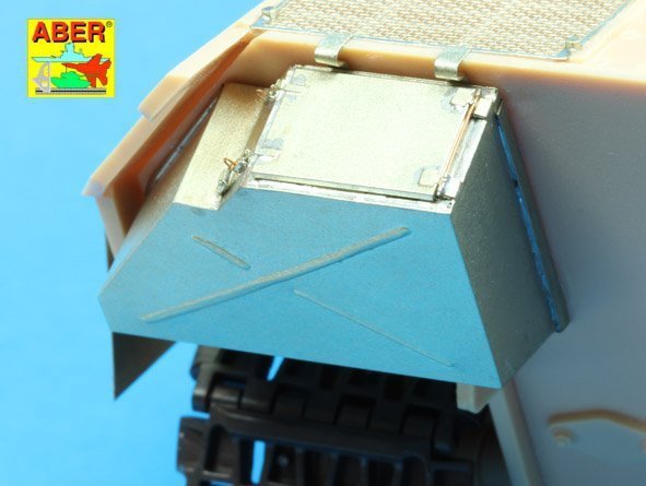 Aber 25020 Rear boxes for (Sd.Kfz. 171) Panther Ausf.A (1:25)