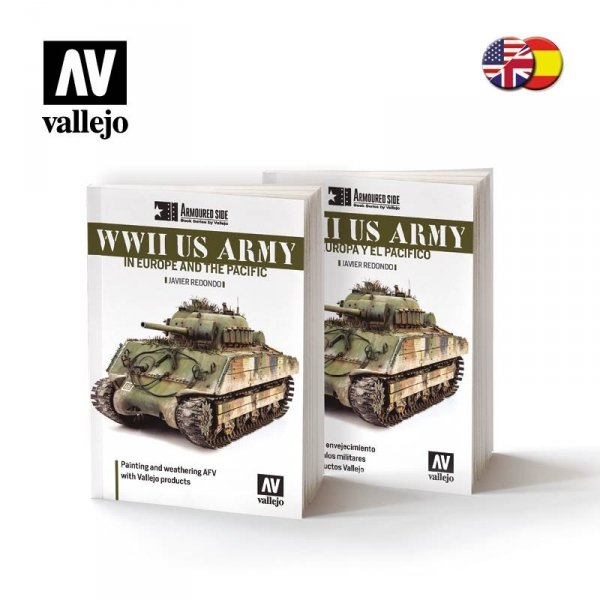 Vallejo 75019 WWII US ARMY in Europe and the Pacific - ENGLISH/SPANISH
