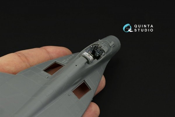 Quinta Studio QD72072 MiG-29A NATO 3D-Printed &amp; coloured Interior on decal paper (GWH) 1/72