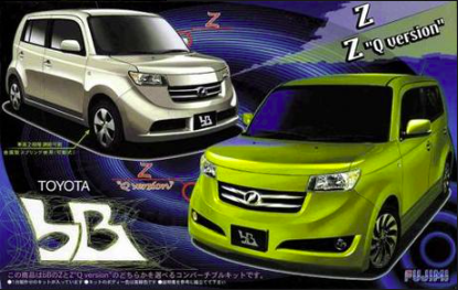 Fujimi 036762 Toyota New bB Z &quot;Q Ver&quot;/ Z Ver 1/24
