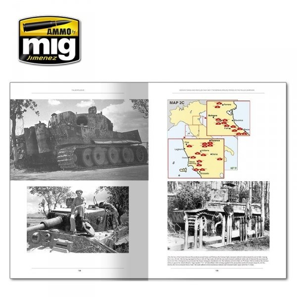 AMMO of Mig Jimenez 6261 ITALIENFELDZUG. GERMAN TANKS AND VEHICLES 1943-1945 VOL.1 (English)