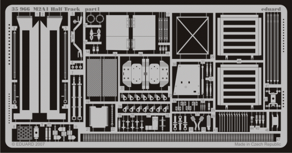 Eduard 35966 M-2A1 Half Track 1/35 Dragon