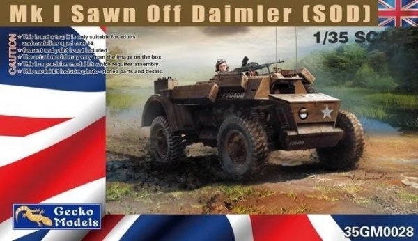 Gecko Models 35GM0028 Mk 1 Sawn Off Daimler (SOD) 1/35