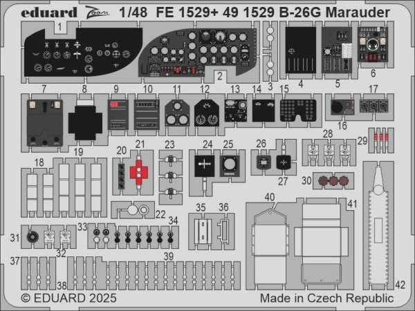 Eduard 491529 B-26G Marauder ICM 1/48