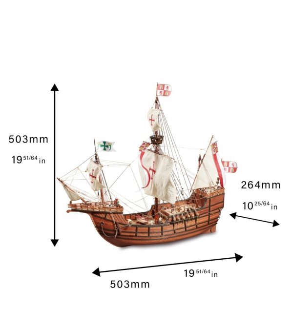 ARTESANIA LATINA 22411N Karawela Santa Maria 1/65