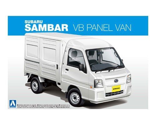 Aoshima 00738 SUBARU SAMBAR VB PANEL VAN 1:24