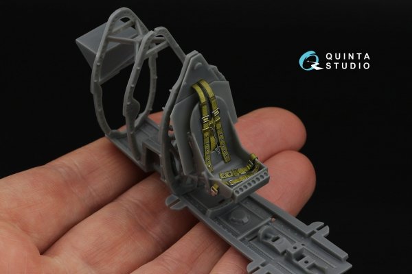 Quinta Studio QR+32046 British Fighter Seatbelts, mid WWII (with metal buckles) (All kits) 1/32