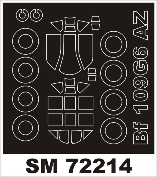 Montex SM72214 Bf 109G6 AZ-MODEL