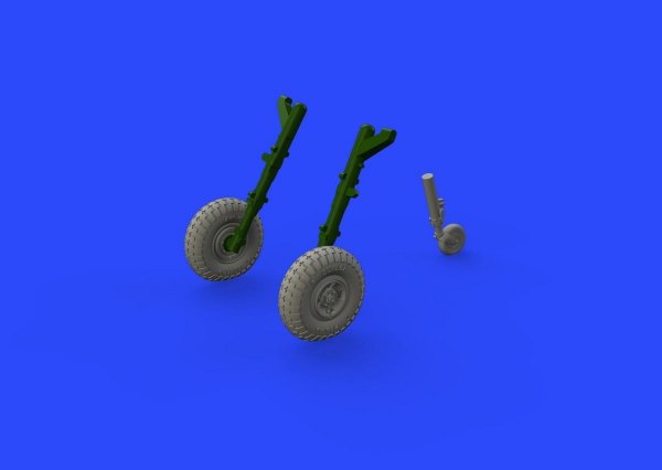 Eduard 672147 Spitfire Mk. VIII wheels - 4 spoke w/ pattern EDUARD 1/72