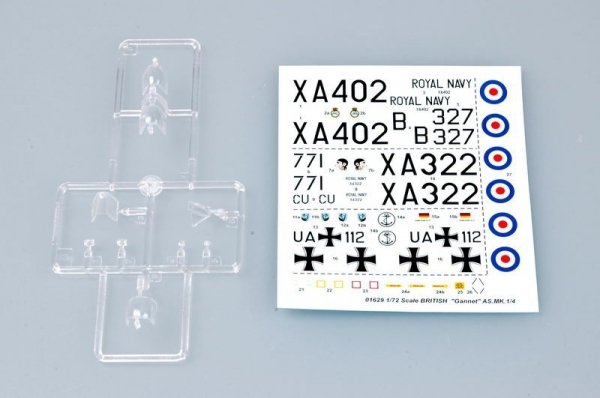 Trumpeter 01629 BRITISH Gannet AS.MK.1/4 (1:72)