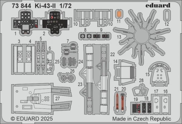 Eduard 73844 Ki-43-II ARMA HOBBY 1/72