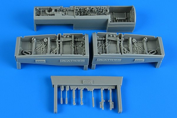 Aires 4899 F/A-18E/F/G Super Hornet wheel bay 1/48 Meng