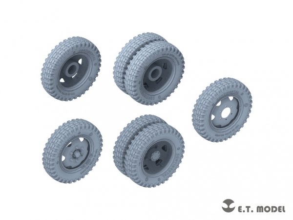 E.T. Model P35-169 WWII German 3t 4x2 Cargo Truck Sagged Wheels 1/35