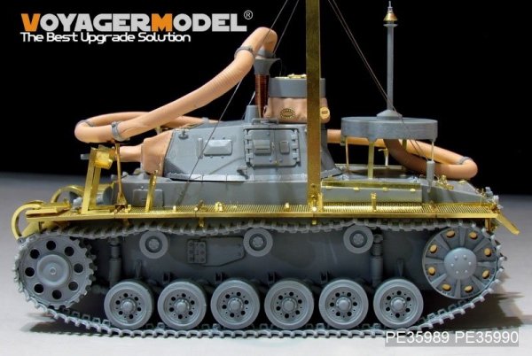 Voyager Model PE35989 WWII German Pz.KPfw.III (T)Ausf.F &quot;Operation Seelowe&quot; Basic For DRAGON 6877/6717 1/35