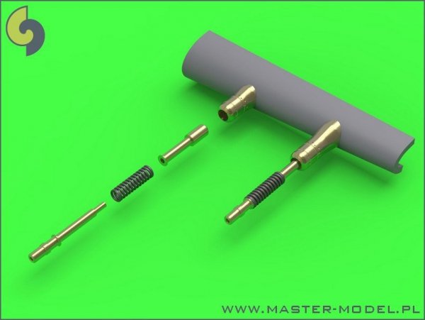Master AM-48-085 Hawker Hurricane Mk IIC - Hispano Mk II 20mm cannons (with round recoil springs) (1:48)