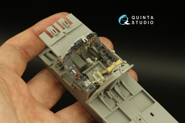 Quinta Studio QD32165 Do 335A-0 3D-Printed &amp; coloured Interior on decal paper (Zoukei-mura) 1/32