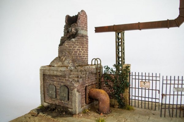 RT-Diorama 35304 Diorama-Base: &quot;Grudinin Mill Stalingrad&quot; 1/35