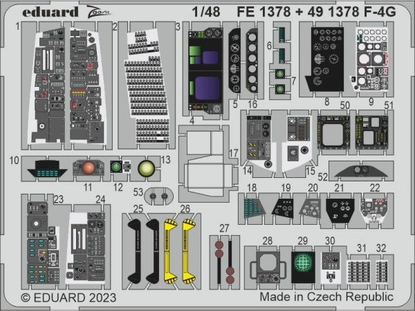 Eduard 491378 F-4G MENG 1/48