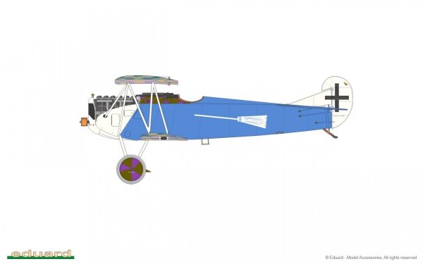 Eduard 8136 Fokker D.VII (OAW) ProfiPACK edition 1/48