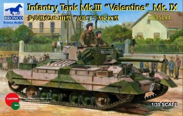Bronco CB35144 Infantry Tank Mk.III Valentine Mk.IX