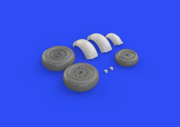 Eduard 648272 Meteor F.8 wheels AIRFIX 1/48