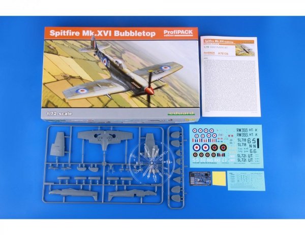 Eduard 70126 Spitfire Mk. XVI Bubbletop 1/72