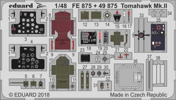 Eduard 49875 Tomahawk Mk. II AIRFIX 1/48