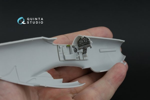 Quinta Studio QDS-48496 F-82E Twin Mustang 3D-Printed coloured Interior on decal paper (Modelsvit) (Small version) 1/48