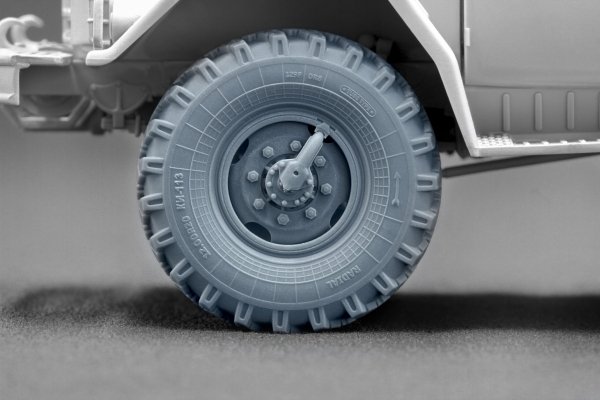 ScaleX WM 35017 ZIL 131 Ordinary wheel set (for ICM) 1/35