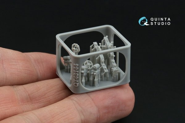 Quinta Studio QT48144 Yak-7B/Yak-9D Cockpit Set (Zvezda) 1/48