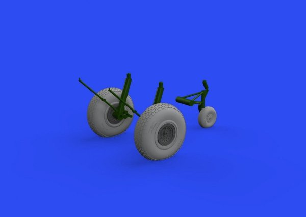 Eduard 648643 B-17 wheels block tread HK Models 1/48