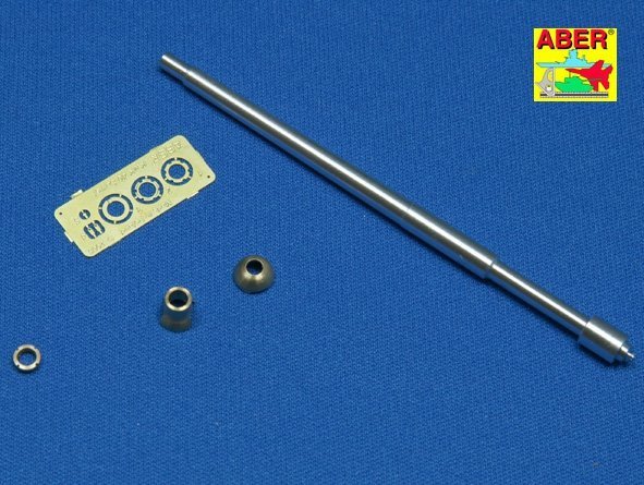 Aber 35L-075 Germ.75mm barrel for KwK40L/43 with single baffle muzzle brake for Pz.Kpfw. VI, Ausf. F2 (1:35)