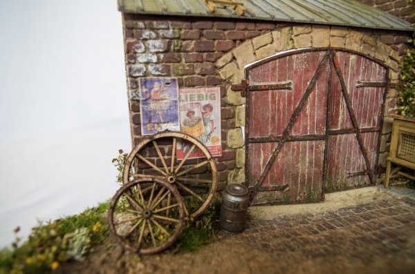 RT-Diorama 35599 Cart whells (3 pcs.) 1/35