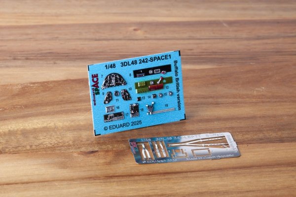 Eduard 3DL48242 Buffalo British version SPACE TAMIYA 1/48