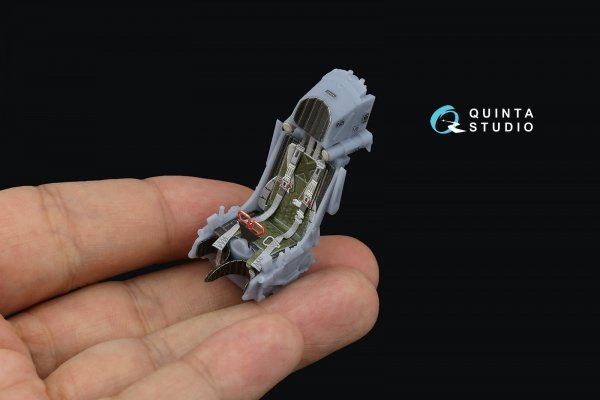 Quinta Studio QR+32038 K-36DM Series2 (early) ejection seat (for MiG-29, MiG-31, Su-27, Su-33 aircraft until 2007) (All kits) 1/32