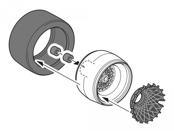 Tamiya 24376 1978 Ford Zakspeed Capri Turbo 1/24