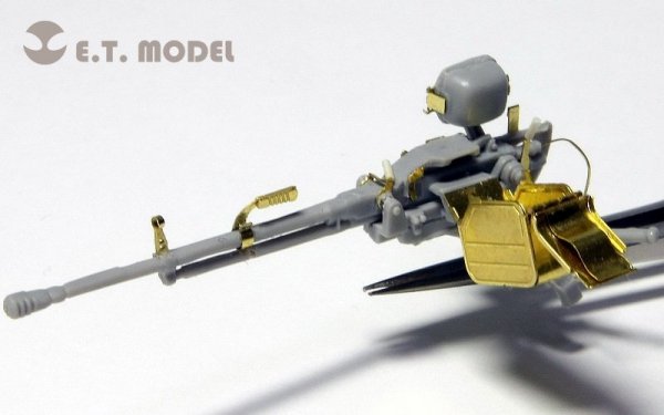 E.T. Model EA35-015 Chinese PLA 12.7mm AA Machinegun + Ammo Box 1/35