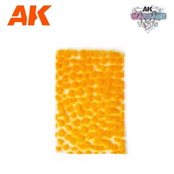 AK Interactive AK8241 ORANGE &amp; YELLOW WARGAME TUFTS