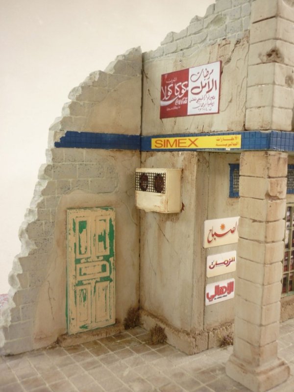 RT-Diorama 35271 Diorama-Base: &quot;Streets of Baghdad&quot; 1/35