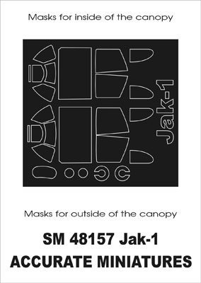 Montex SM48157 Jakowlew Jak-1 ACCURATE MINIATURES