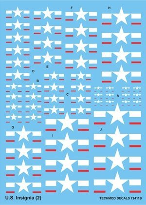 Techmod 72411 - U.S. Insignia (1:72)
