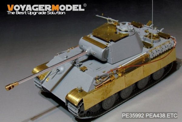 Voyager Model PEA438 WWII German Panther A/G Pz.Rgt.26 Anti Aircraft Armor（For TAKOM 2119/2120/2121) 1/35